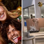 Virgínia mostra prêmios de Bingo de Natal: iphone, TV e Apple Watch