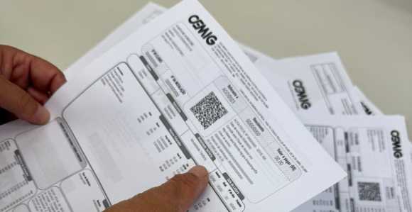 Contas de energia elétrica da Cemig