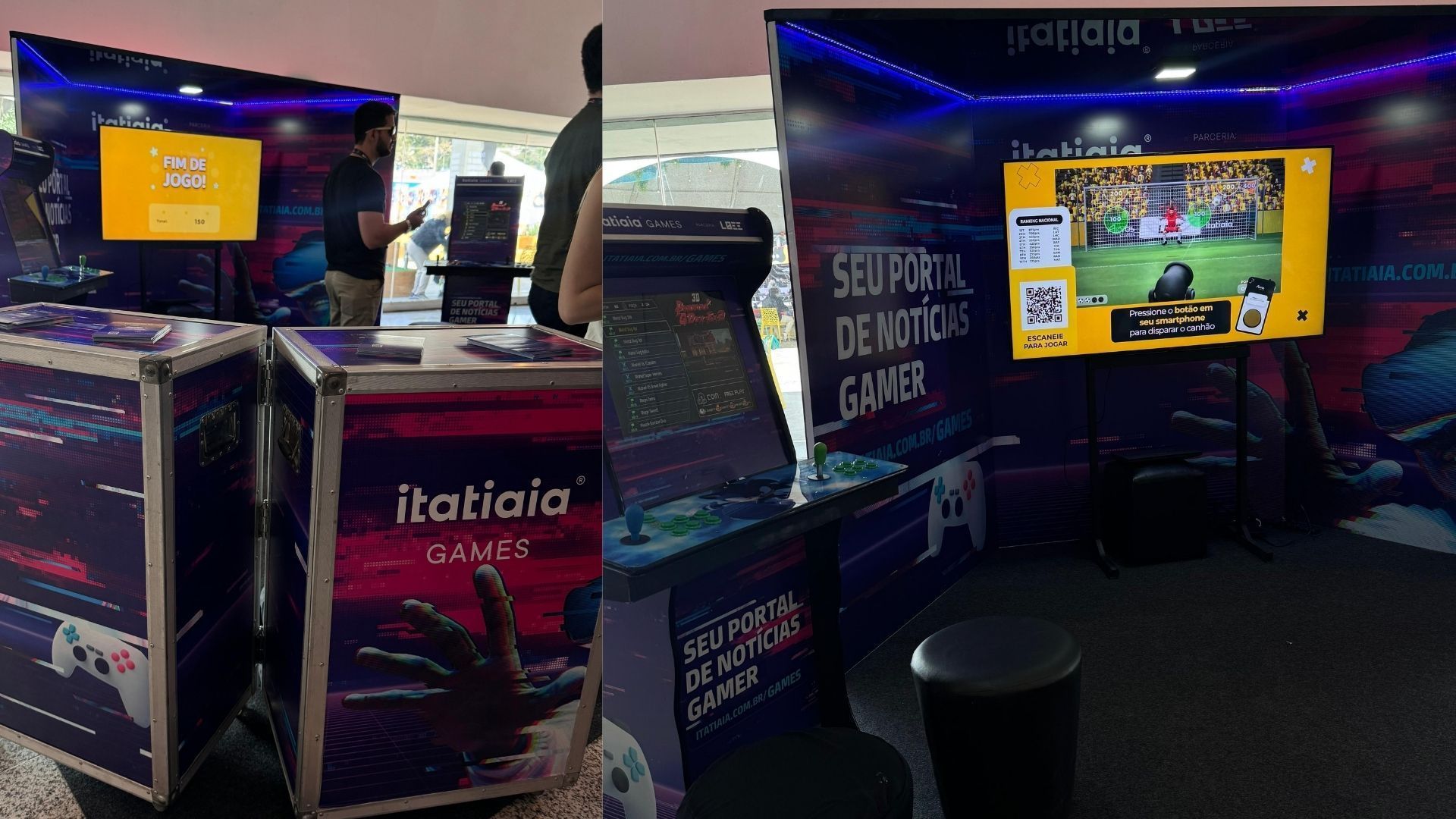 Arena Gamer marca participação da Itatiaia no Hotmart FIRE 2024