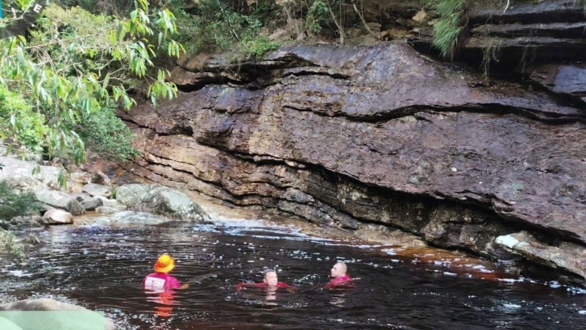 Cânion do Peixe do Tolo onde casal morreu após cabeça d'água é reaberto em MG