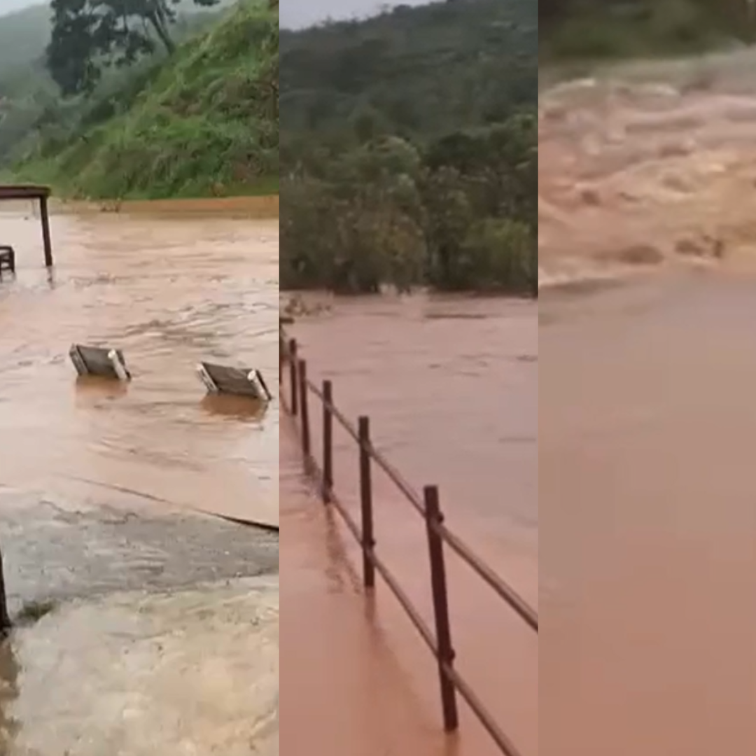 Chuvas causam transtornos em Ouro Preto, Mariana e Região dos Inconfidentes
