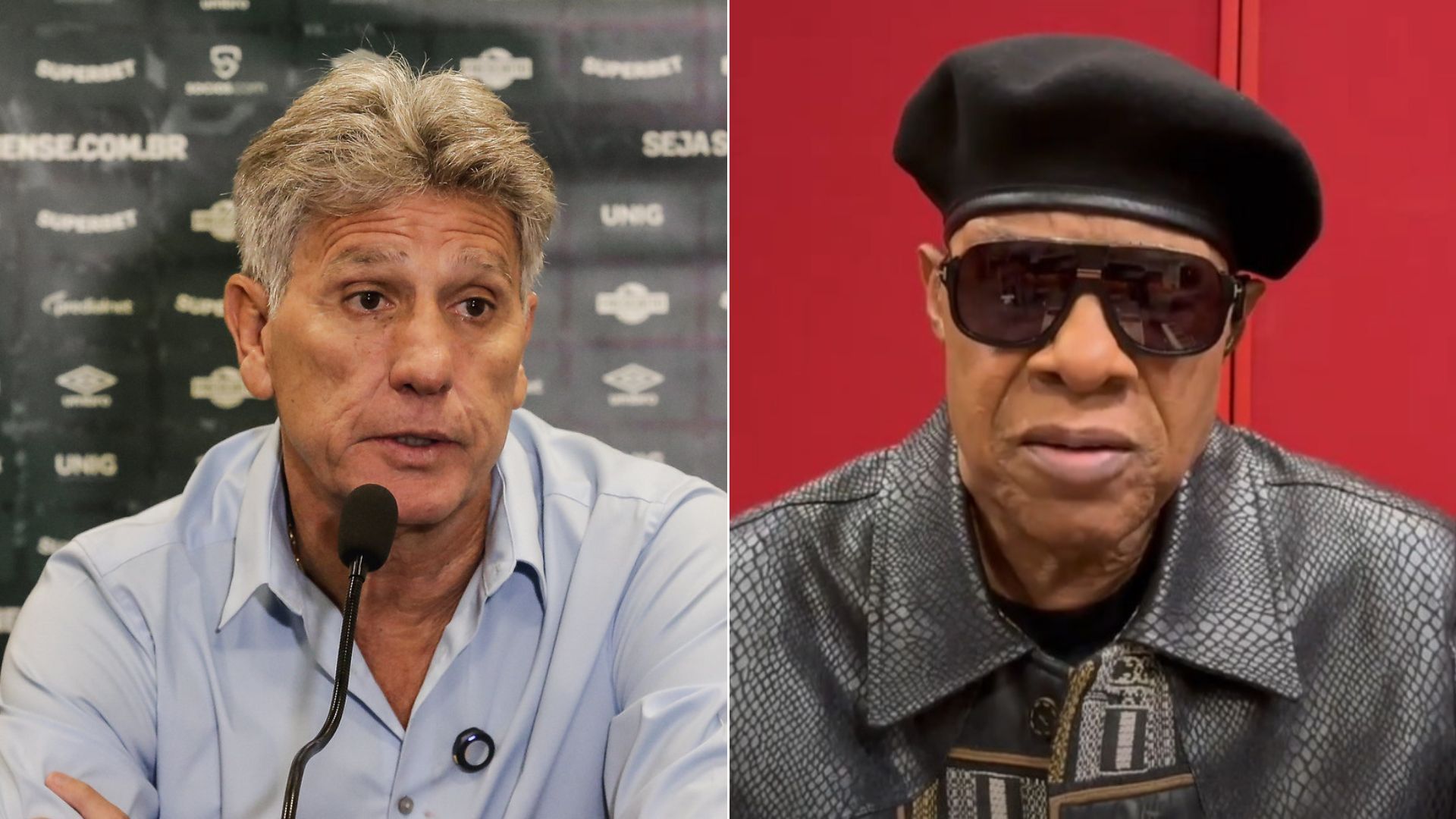 Três vezes em que Renato Gaúcho citou Stevie Wonder para criticar arbitragem
