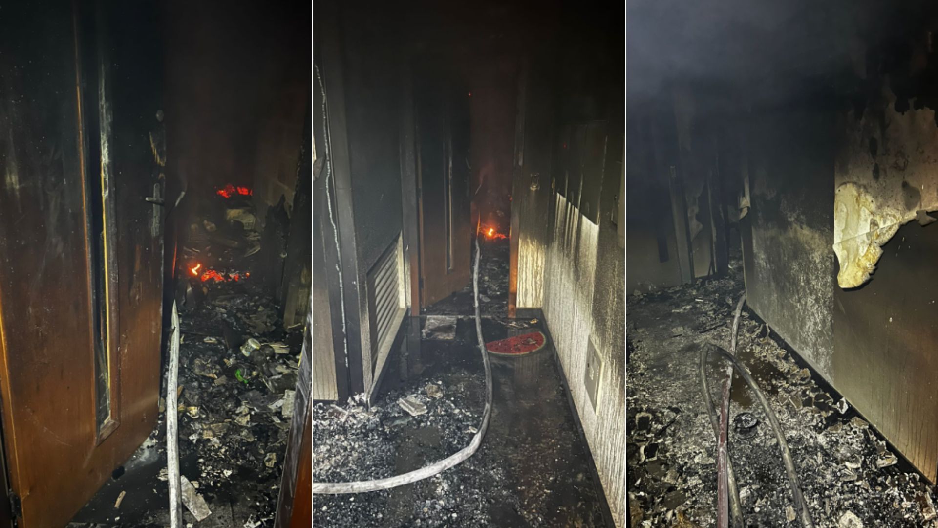 Idosa é hospitalizada após cobertura pegar fogo na região Centro-Sul de BH