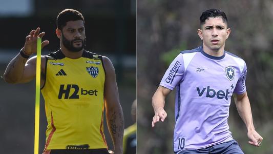 Hulk, do Atlético, e Savarino, do Botafogo