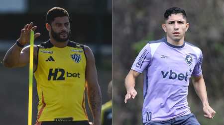 Hulk, do Atlético, e Savarino, do Botafogo