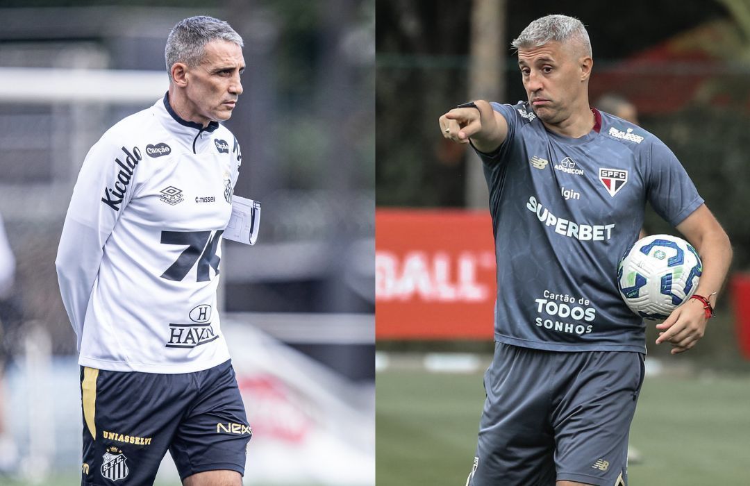 Santos e São Paulo se enfrentam pelo Brasileiro em situações opostas