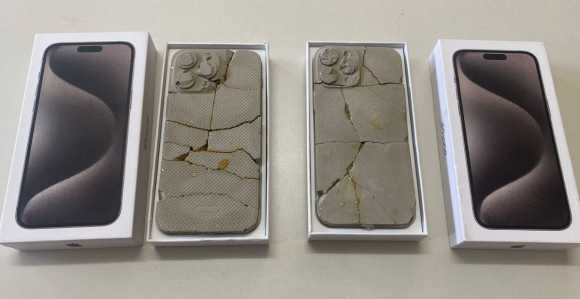 'Iphones de argila' vendidos por funkeiro em BH