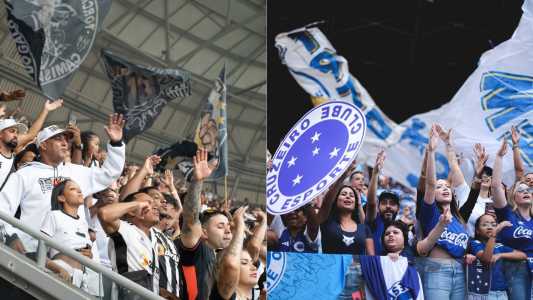 Atlético e Cruzeiro se enfrentarão nas quartas de final da Copa do Brasil