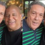 Marcelinho Carioca e Luxemburgo se reconciliam e brincam em vídeo
