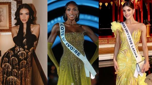Miss Universe Brasil, Miss Costa do Marfim e Miss Latina