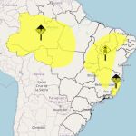 Tempestade e granizo: 55 cidades do Mato Grosso estão em alerta para chuva forte