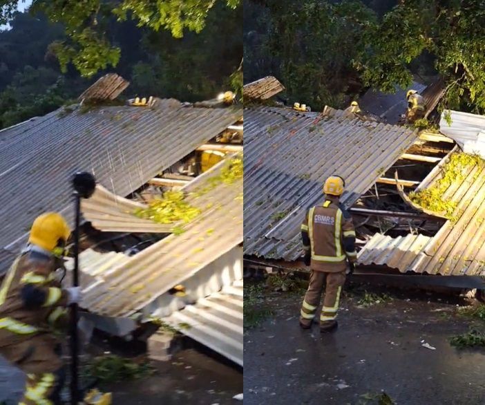 Em meio a novas chuvas, deslizamento soterra pessoas em Caxias do Sul (RS); uma morte já foi constatada