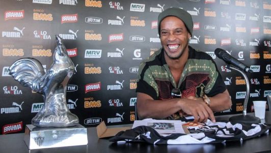 Despedida de Ronaldinho Gaúcho na Cidade do Galo