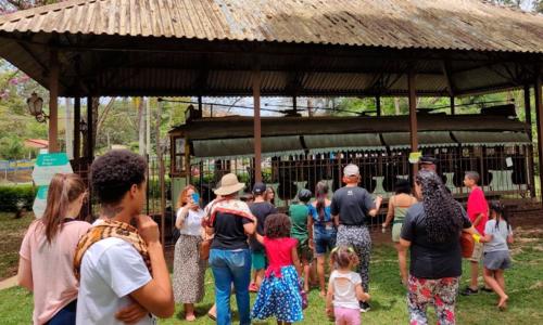 Atividade "Detetives do Bonde" é atração deste sábado (12) na Colônia de Férias do Parque da Lajinha, em Juiz de Fora