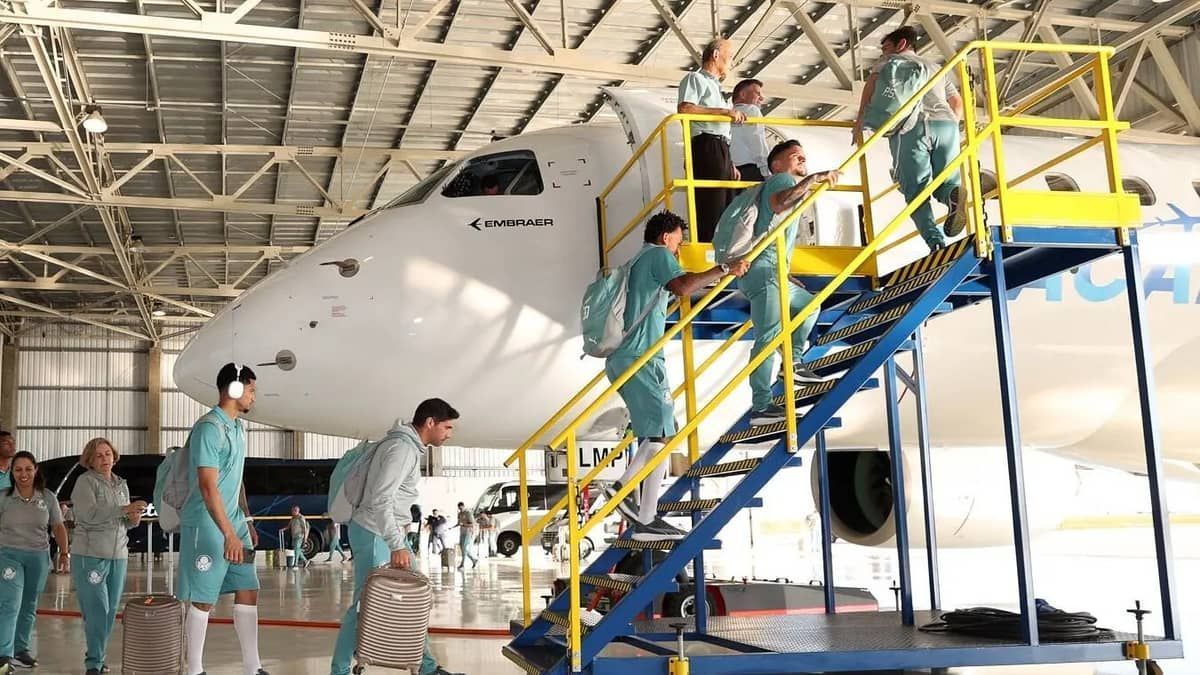 Deu problema no avião? Entenda logística do Palmeiras na volta ao Brasil