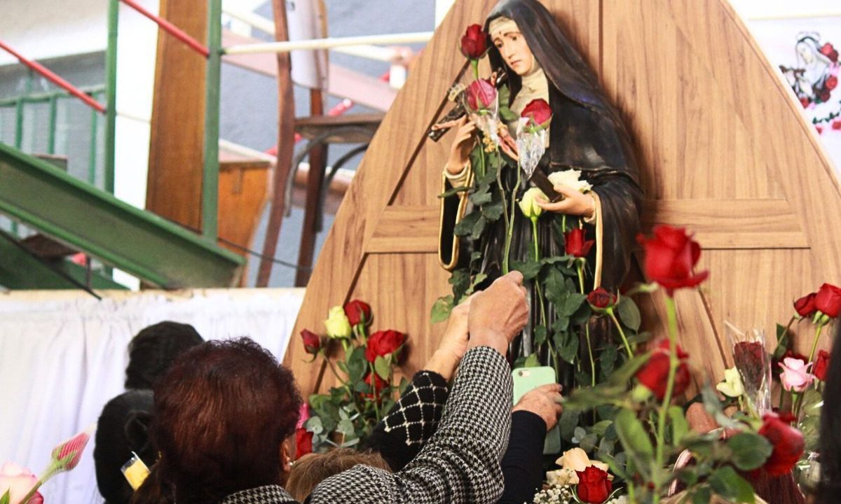 Católicos celebram Santa Rita de Cássia na Arquidiocese de Juiz de Fora