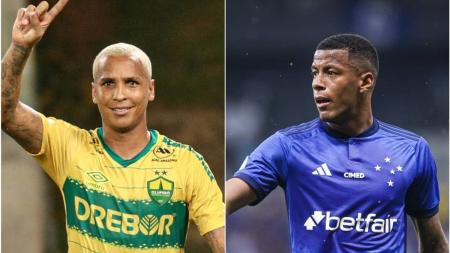 Deyverson e Arthur Gomes, atacantes de Cuiabá e Cruzeiro
