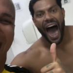 Após ser zoado por Hulk, Deyverson 'dá o troco' depois de treino no Atlético