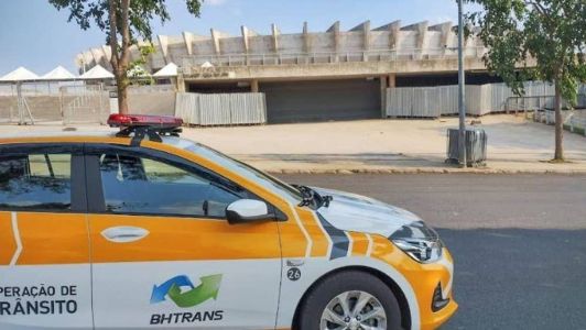 Agentes irão implementar sinalizações para permitir a fluidez do trânsito no entorno do estádio