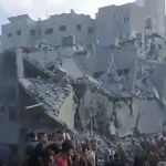 Israel assume a autoria de ataque em campo de refugiados de Gaza; pelo menos 50 pessoas morreram