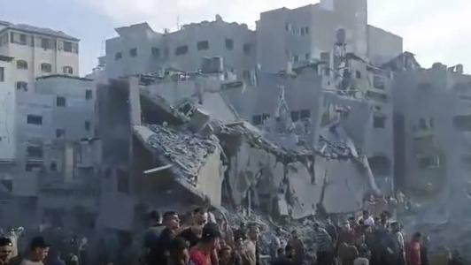 Acampamento de Jabalia é o maior dos oito campos de refugiados da Faixa de Gaza