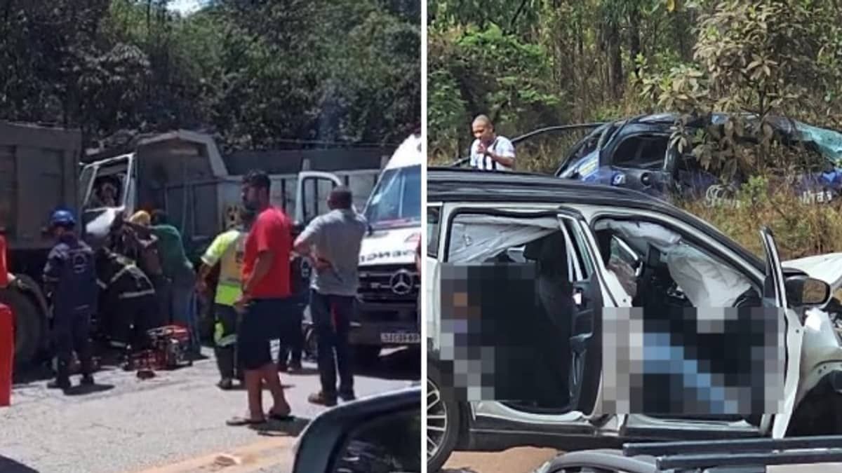 Duas pessoas morrem em acidentes na BR-040 na saída para o feriado