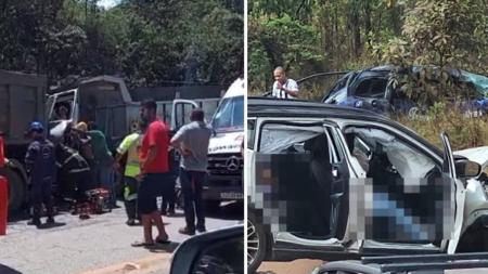 Trechos em Congonhas e Nova Lima estão parcialmente bloqueados