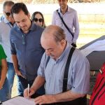 Fuad assina início de obras de viaduto na Cristiano Machado com Sebastião de Brito