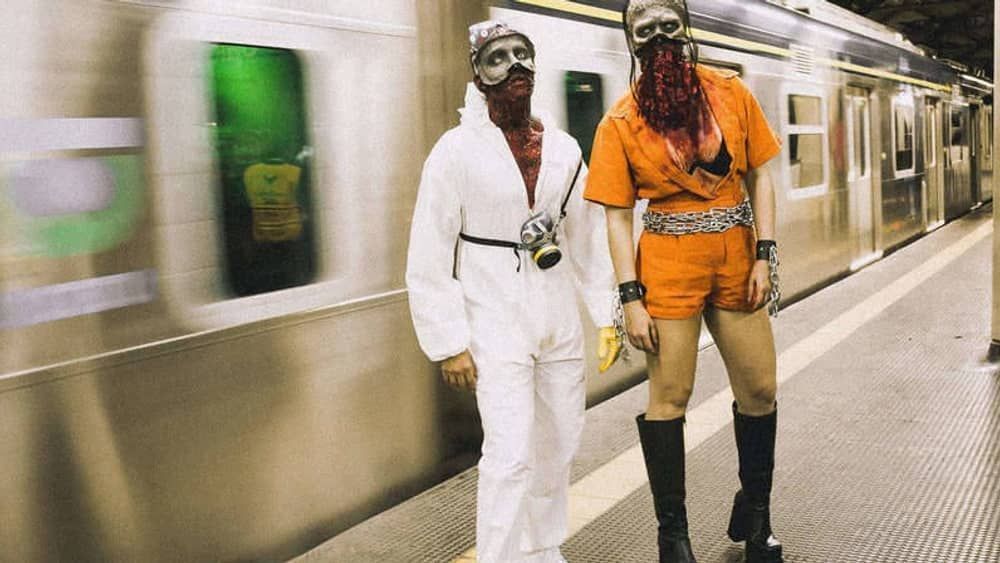 Halloween nos Trilhos: em 5° edição, NaSala traz clima de terror de volta ao metrô de BH
