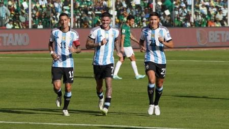 Di María foi um dos destaques da Argentina na vitória sobre a Bolívia