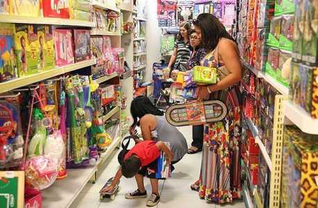 Dia das Crianças no comércio em Belo Horizonte