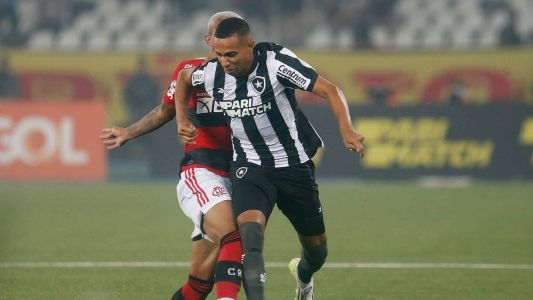 Diante do Flamengo, Botafogo sofreu a primeira derrota no Nilton Santos