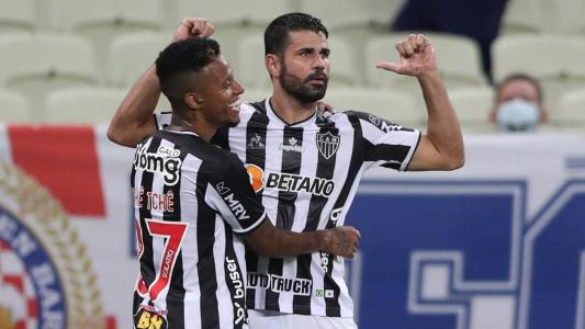 Diego Costa e Tchê Tchê fizerm parte do ano mágico do Atlético em 2021
