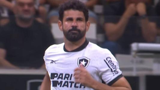 Diego Costa foi vaiado pela torcida do Atlético na Arena MRV