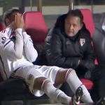 Diego Costa deixa campo chorando e pode virar décimo desfalque no São Paulo 