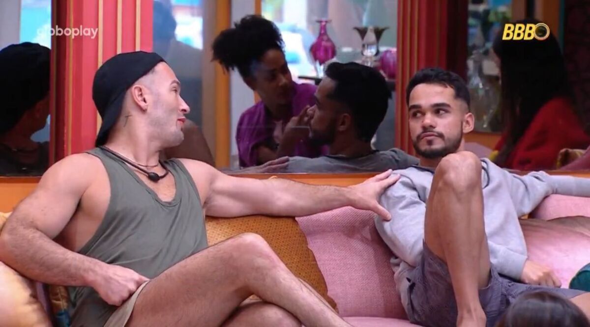 Em defesa dos gêmeos, Diego Hypolito se desentende com Aline e Vitória no BBB 25