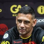Diego Souza: um mês após chegada, Sport evita prazos para reestreia