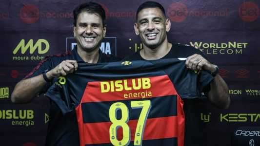 Diego Souza foi apresentado nesta sexta-feira (28) no Sport