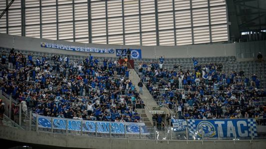 Diferentemente de outros jogos, Cruzeiro terá poucos torcedores no jogo contra o Santos