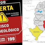 Duas regiões de BH estão sob risco geológico após forte chuva