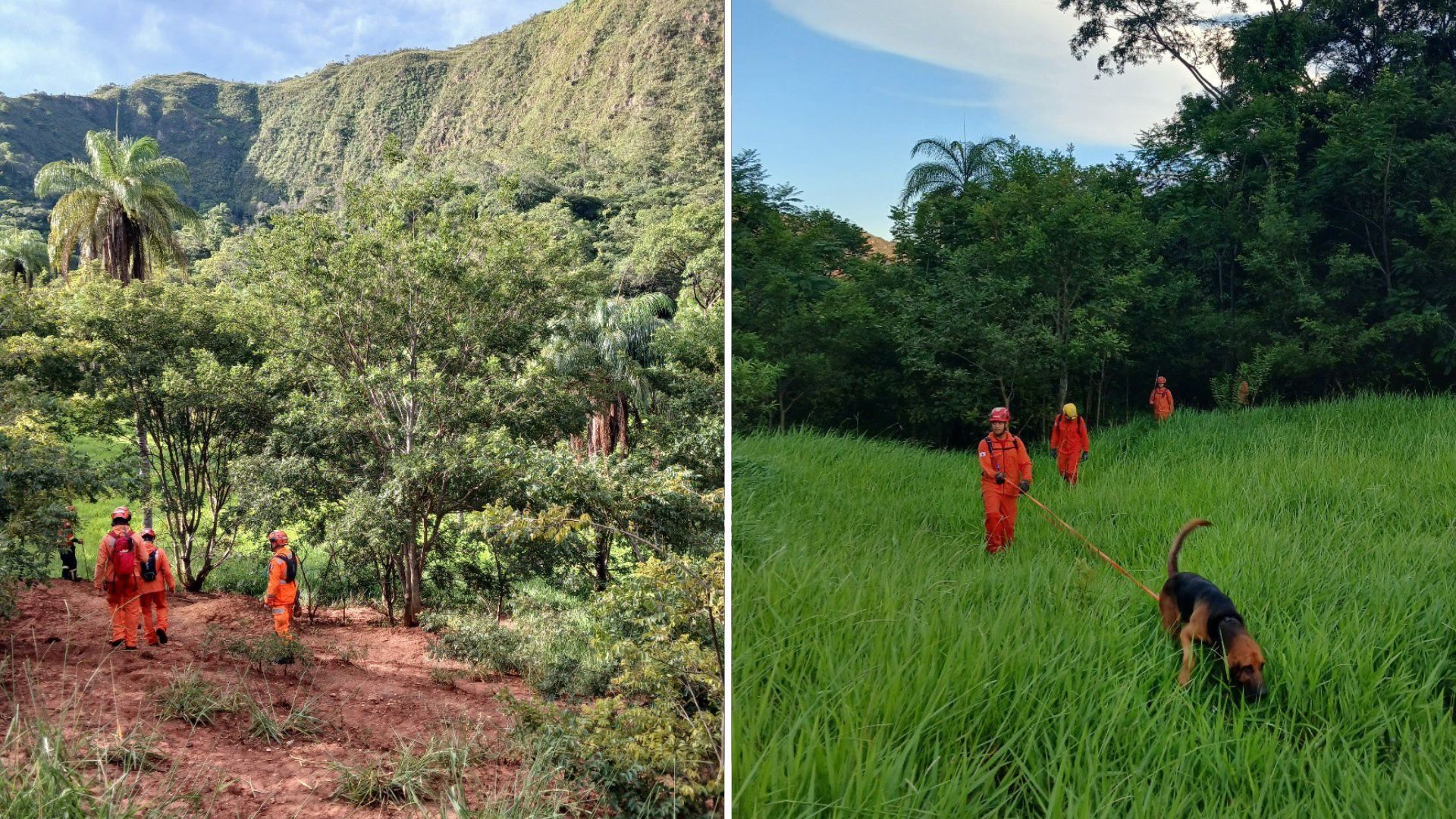 Bombeiros buscam jovem que pode ter caído de penhasco na Serra do Cipó