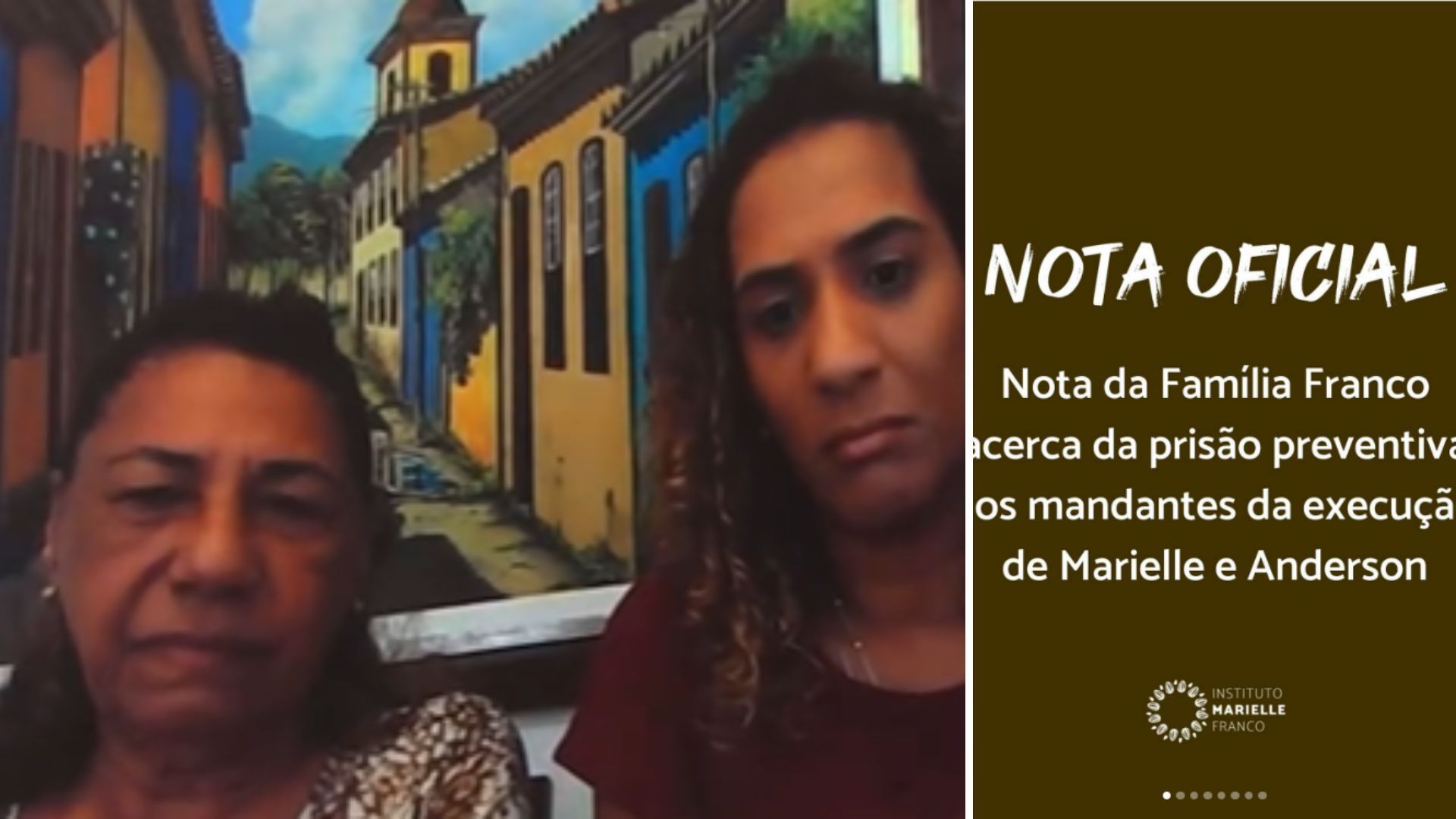 'Estamos a um passo mais perto das respostas que tanto almejamos', diz família de Marielle sobre operação