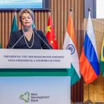 Dilma: Banco dos Brics vai receber mais países e ampliar empréstimos em moeda local