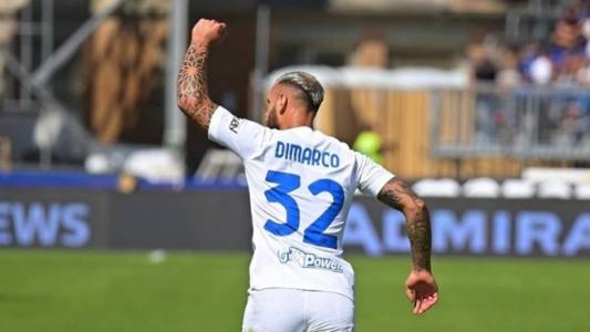 Dimarco fez o gol da vitória da Inter sobre o Empoli