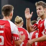 Dinamarca vence Finlândia e assume a liderança do grupo H das Eliminatórias da Euro