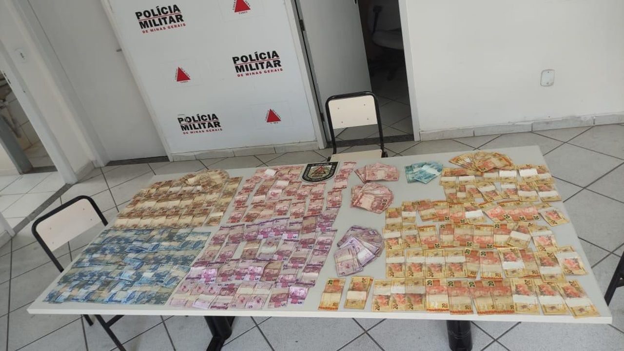 Adolescente suspeito de recolher dinheiro do tráfico é apreendido com R$ 7 mil em MG