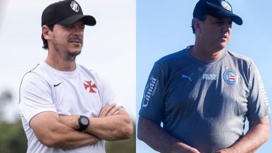 Fernando Diniz e Rogério Ceni se enfrentam em São Januário