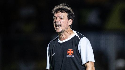 Diniz em coletiva após jogo do Vasco