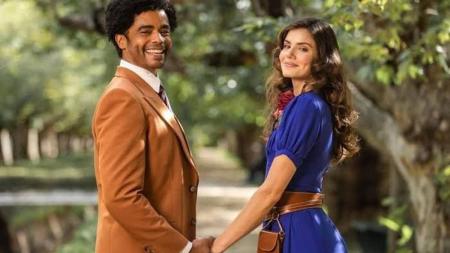 Diogo Almeida e Camila Queiroz interpretam um americano e uma atlericana na nova novela da Globo