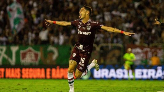 Diogo Barbosa marcou o gol da vitória do Fluminense sobre o Fortaleza
